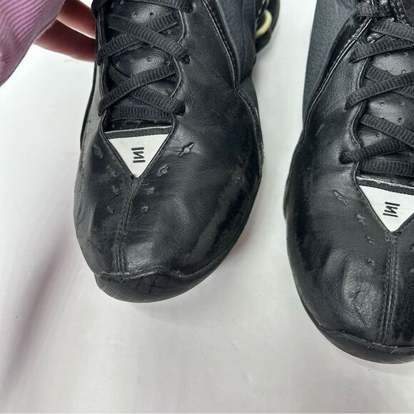 Nike Black white High-Top Shox Athletic Shoes 9 vintage 2005 main image 10